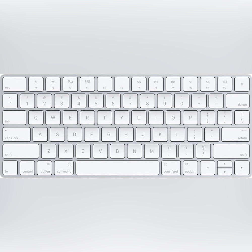 Apple Magic Keyboard 2, Pre-Owned. NO USB CABLE INCLUDED